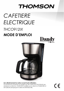 Bruksanvisning Thomson THCO912IX Kaffebryggare