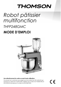 Manual de uso Thomson THFP248GMC Robot de cocina