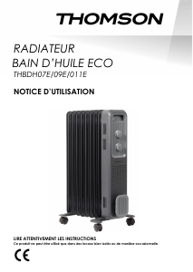 Mode d’emploi Thomson THBDH011E Chauffage