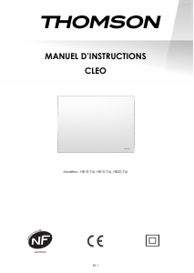 Mode d’emploi Thomson HR10-T16 Cleo Chauffage