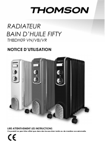 Mode d’emploi Thomson THBDH07VR Chauffage