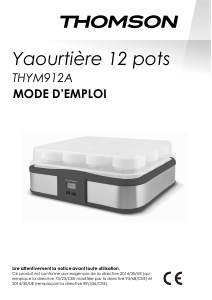 Manual de uso Thomson THYM912A Yogurtera