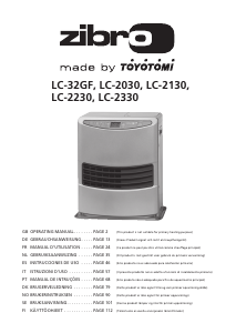 Manuale Zibro LC 2030 Termoventilatore