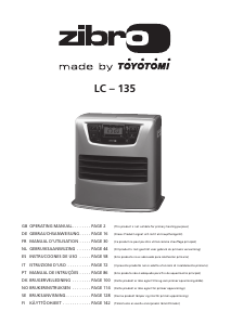 Käyttöohje Zibro LC 135 Lämmitin