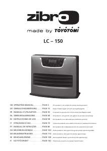 Manuale Zibro LC 150 Termoventilatore