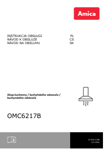 Instrukcja Amica OMC 6217 B Okap kuchenny