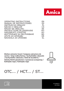 Használati útmutató Amica OTC 6541 WG Páraelszívó