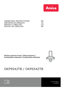 Návod Amica OKP 6542 TB Digestor