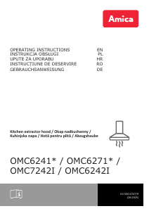 Instrukcja Amica OMC 6271 W Okap kuchenny