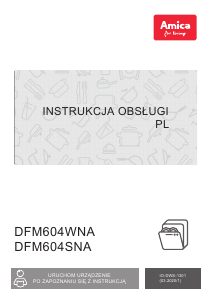 Instrukcja Amica DFM604SNA Zmywarka