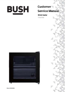 Manual Bush TTC4750 Refrigerator