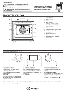 Handleiding Indesit IO K55C B Oven