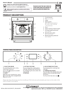 Handleiding Indesit IO K55C X Oven
