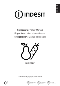 Bruksanvisning Indesit I55R1 112W Kylskåp