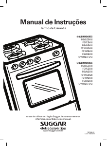 Manual Suggar FGVCGE510PT Fogão
