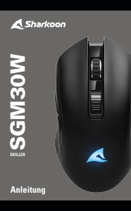 사용 설명서 Sharkoon Skiller SGM30W 마우스