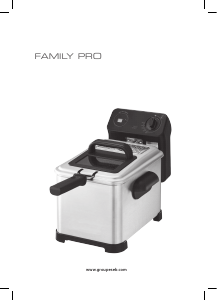 Vadovas SEB FR506D00 Family Pro Gili gruzdintuvė