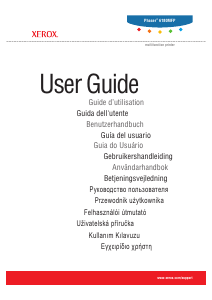 Bedienungsanleitung Xerox Phaser 6180MFP Multifunktionsdrucker