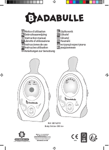 Bruksanvisning Badabulle B014010 Babyvakt