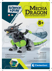Instrukcja Clementoni 50194 Mecha Dragon
