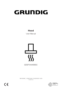 Bruksanvisning Grundig GDSP5464BBSC Köksfläkt