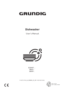 Bruksanvisning Grundig GNLP4510X Diskmaskin