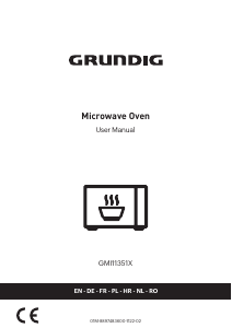 Mode d’emploi Grundig GMI 11351 X Micro-onde
