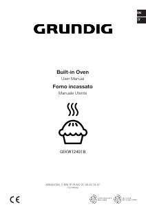 Manuale Grundig GEKW12401B Forno