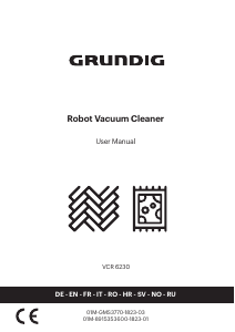 Bruksanvisning Grundig VCR 6230 Dammsugare