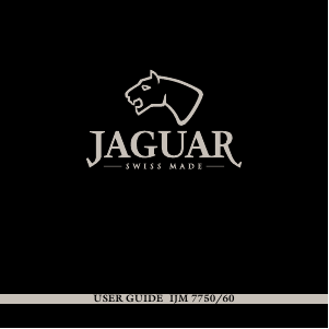 Bruksanvisning Jaguar J976 Armbandsur