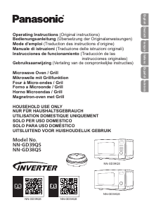 Manuale Panasonic NN-GD39QS Microonde