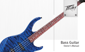 Bruksanvisning Peavey Bass Gitarr