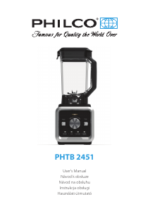 Használati útmutató Philco PHTB 2451 Turmixgép