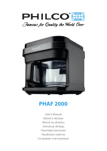 Посібник Philco PHAF 2000 Фритюрниця