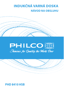 Návod Philco PHD 8410 HSB Pánt