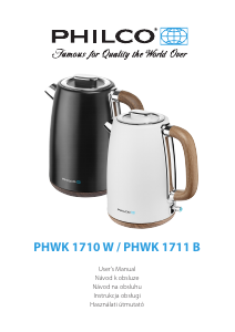 Bruksanvisning Philco PHWK 1710 W Vattenkokare