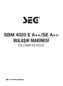 Kullanım kılavuzu SEG SBM 4020 E Bulaşık makinesi