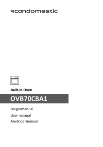 Manual Scandomestic OVB70CBA1 Oven