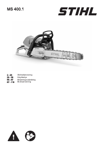 Käyttöohje Stihl MS 400 C-M VW Ketjusaha