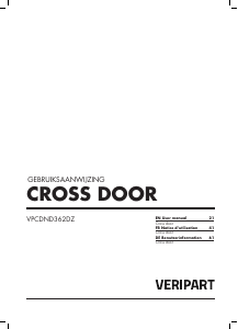 Bedienungsanleitung Veripart VPCDND362DZ Kühl-gefrierkombination