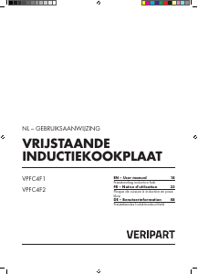 Mode d’emploi Veripart VPFC4F1 Table de cuisson