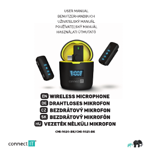 Handleiding Connect IT CMI-1021-BK Microfoon