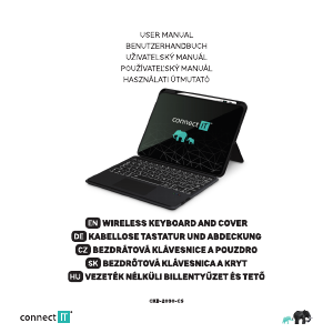 Manuál Connect IT CKB-2030-CS Klávesnice