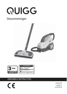 Mode d’emploi Quigg 4143 Nettoyeur vapeur