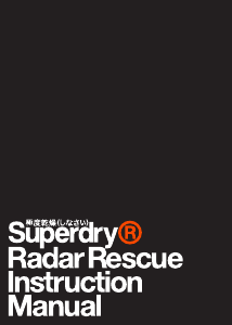 Bruksanvisning Superdry SYG193B Radar Rescue Armbandsur