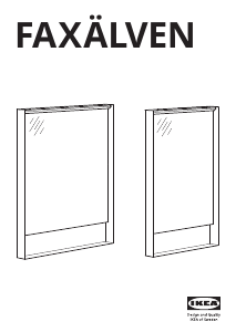 Manual IKEA FAXALVEN Oglindă