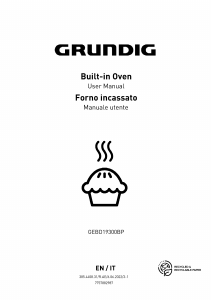 Manuale Grundig GEBD19300BP Forno