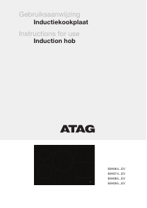 Bruksanvisning ATAG BIH07471EV Häll
