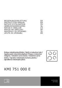 Priročnik Amica KMI 751 000 E Grelna plošča