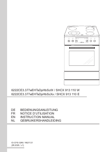 Mode d’emploi Amica SHC 913 110 E Cuisinière